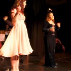 Victoria Atkinson as Mlle Silberklang and Nazan Fikret as Mme Hertz