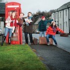 Eleanor Dennis, Nicky Spence, Gary Griffiths, pianist  Ruth Wilkinson and Katie Grosset