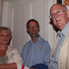 Rosemary and George Nairne of Fife Opera and Iain Fraser of Opera Scotland