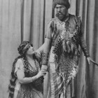 Rosina Buckman as Aida with Powell Edwards as Amonasro