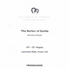 Programme cover