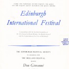 Programme cover