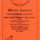 Programme cover