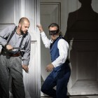 Alex Esposito as Leporello,Christopher Maltman as Don Giovanni 