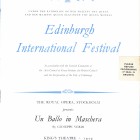 Programme cover