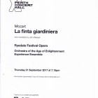 Programme cover