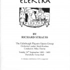 Programme cover