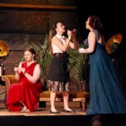 Stephanie Goodwin as Dorabella, Sarah Bodle as Despina and Angharad Shanahan as Fiordiligi