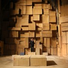 Peachum in his warehouse