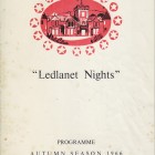 Programme cover