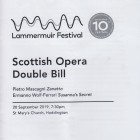 Programme cover