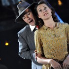 James McOran-Campbell (Mr Easter) and Susanna Hurrell (Rose Maurrant)