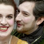 Kitty Whately as Rosina and Nicholas Sharratt as Almaviva