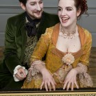 Nicholas Sharratt as Almaviva and Kitty Whately as Rosina